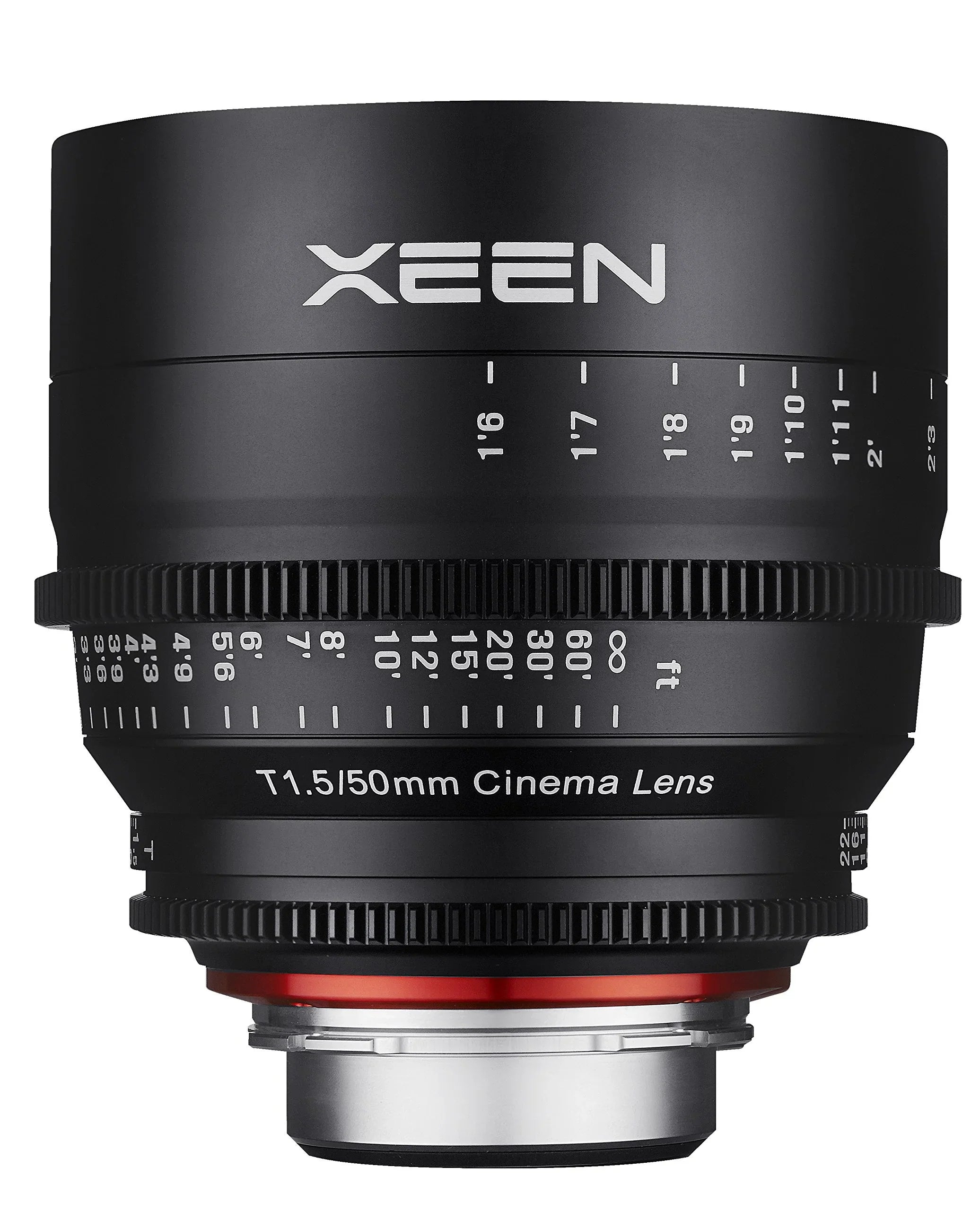 Rokinon Xeen XN50-C 50mm T1.5 Professional Cine Lens for Canon EF