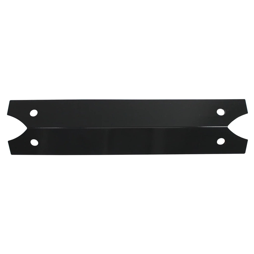 2-Pack BBQ Grill Heat Shield Plate Covering Replacement Parts for Charmglow 810-6830-0 - Compatible Barbeque Porcelain Steel Flame Tamer, Flavorizer Bar, Vaporizer Bar, Burner Cover 17 3/4"