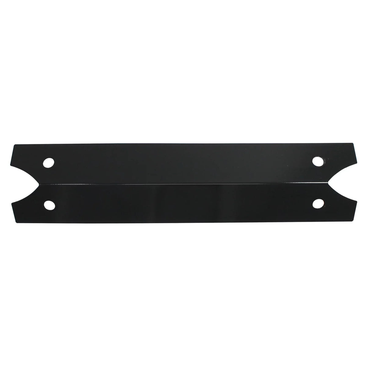 2-Pack BBQ Grill Heat Shield Plate Covering Replacement Parts for Charmglow 810-6830-0 - Compatible Barbeque Porcelain Steel Flame Tamer, Flavorizer Bar, Vaporizer Bar, Burner Cover 17 3/4"