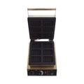 INTSUPERMAI Electric Six Grid Waffle Oven Machine Commercial 6Pcs Keli Grid Scones Nonstick Baking Machine