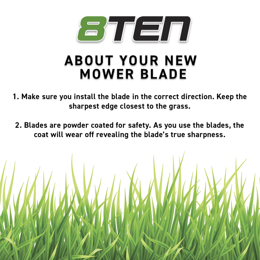 LawnRAZOR High Lift Blade for Snapper 28 inch 7019515 3 Pack 810-CBL2327D