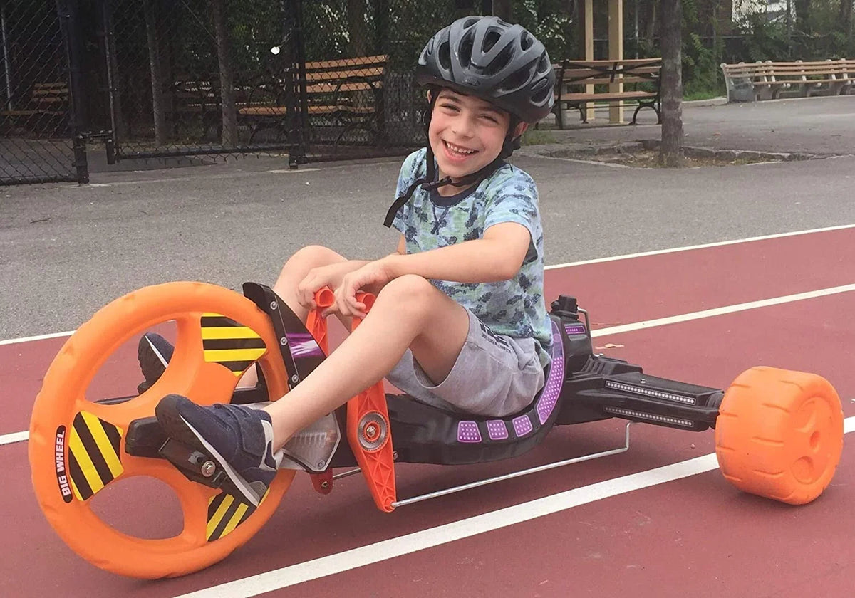 The Original Big Wheel Sidewinder 16” X-TREME Racer Tricycle for Boys & Girls 5-10 Years of Age - Made in USA(Red Baron)