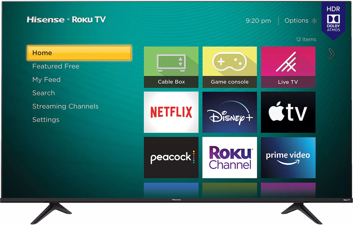 Hisense - 50" Class R6G Series LED Smart Roku TV 4K UHD