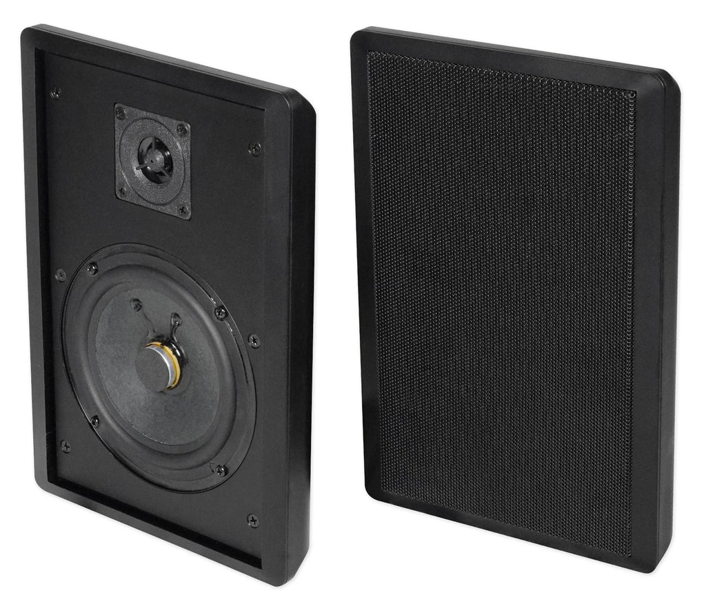 6-Zone Amp+4 JBL White Pendant+8 Slim Black Wall Speakers 4 Restaurant/Bar/Cafe