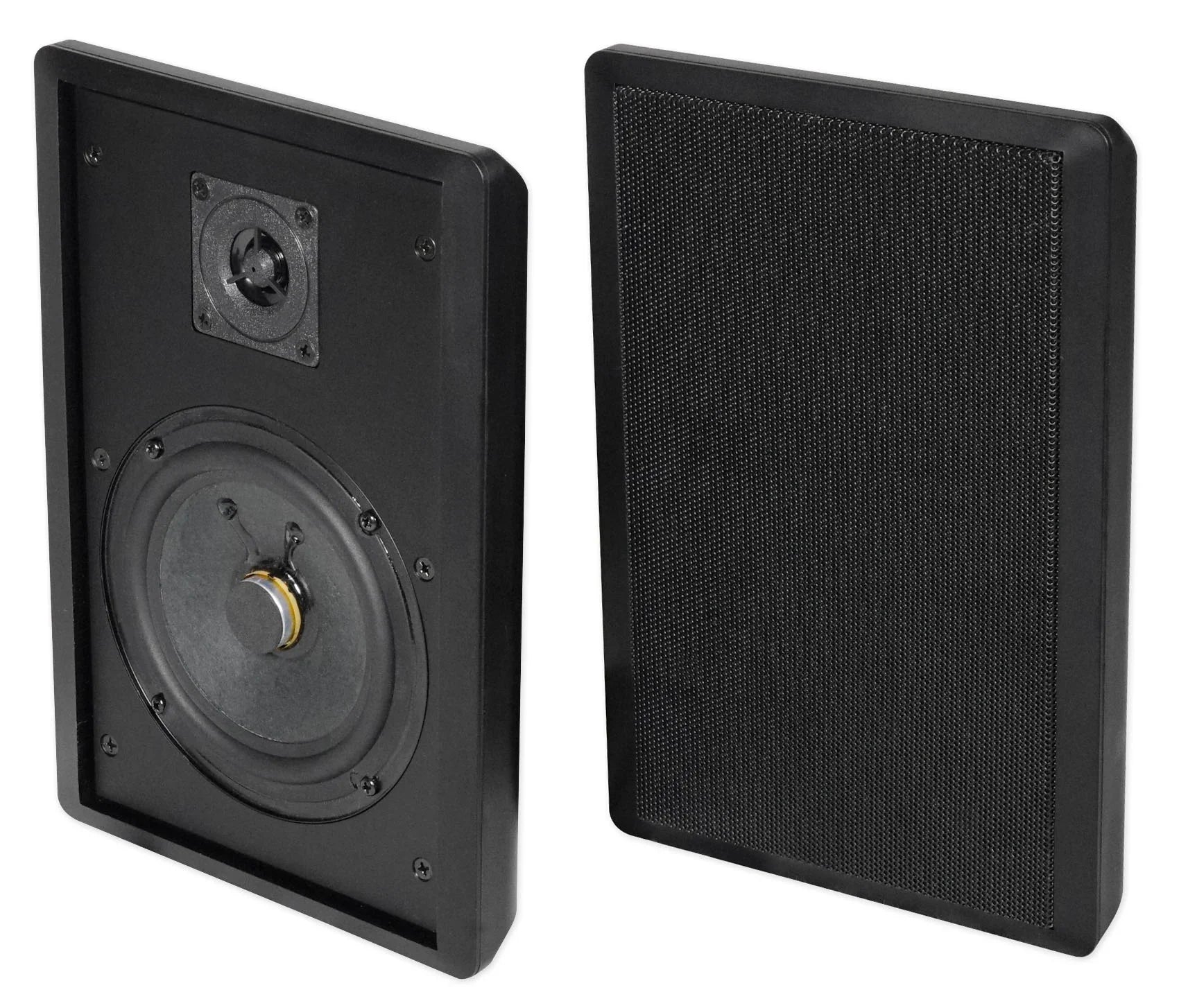 6-Zone Amp+4 JBL White Pendant+8 Slim Black Wall Speakers 4 Restaurant/Bar/Cafe