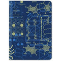 Genetics & DNA Notebook. (Mini Hardcover, Dot Grid Pages, 100% Recycled)