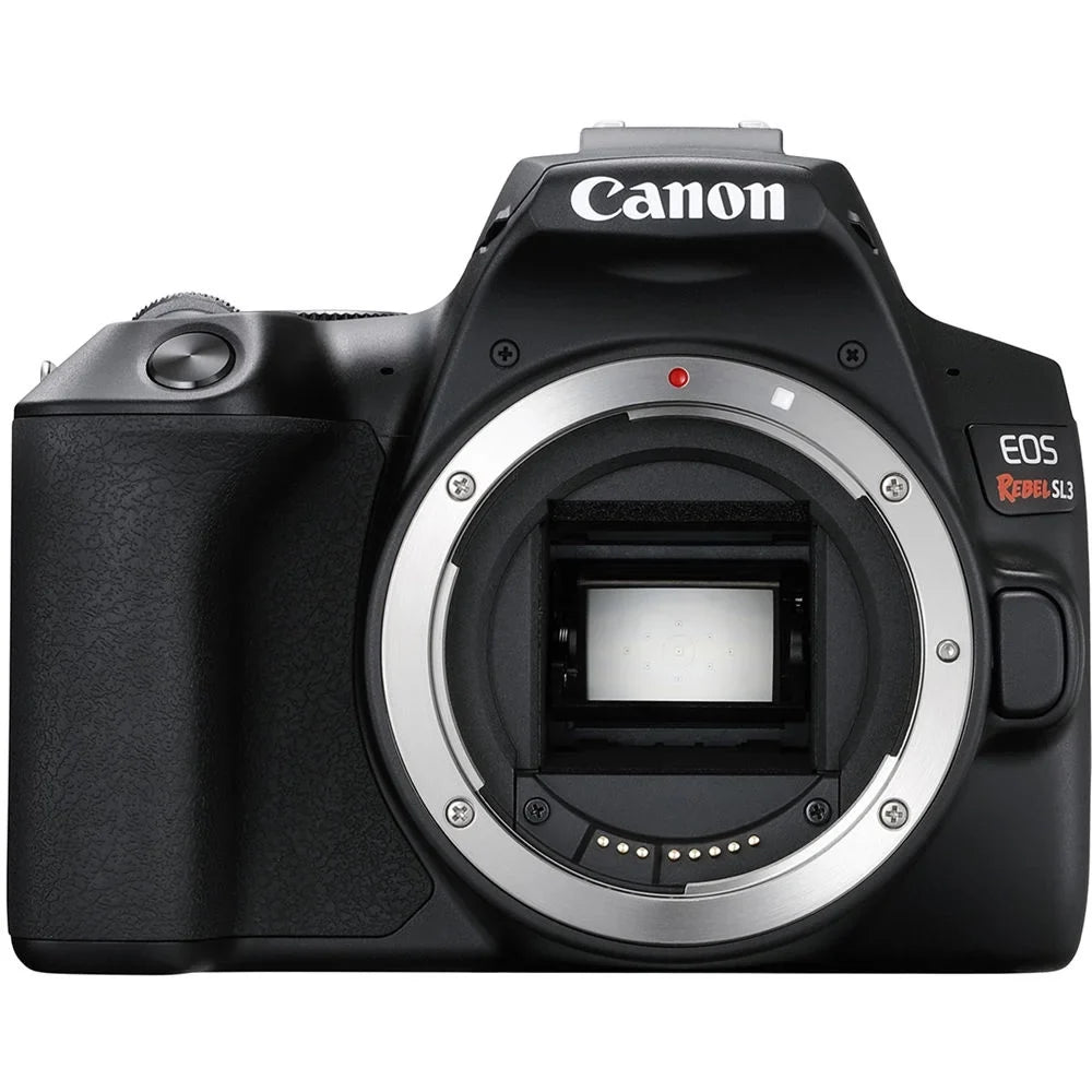 Canon Rebel SL3 DSLR Camera (Body + Canon Bag + Sandisk 64GB Card + Care Kit