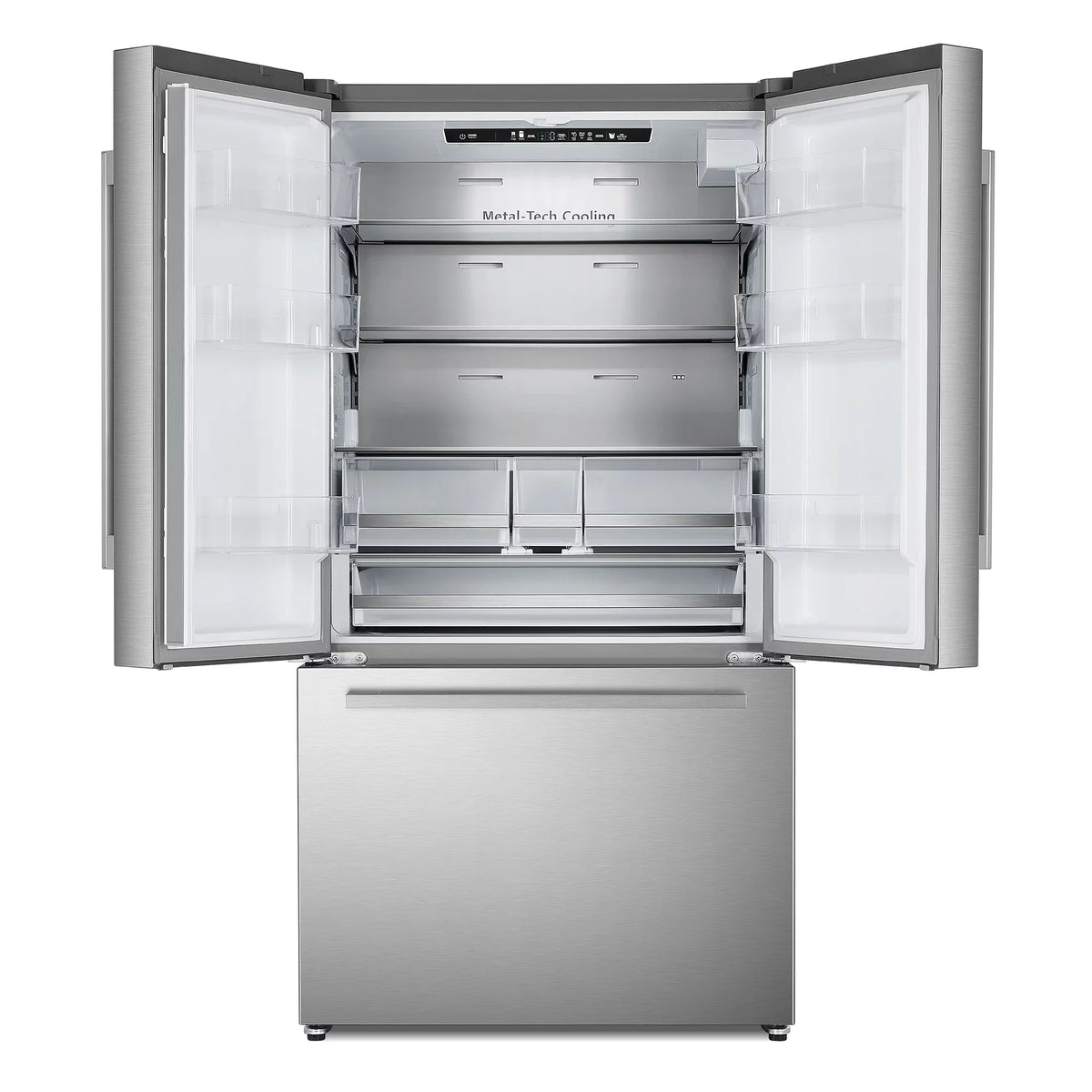 22.4 cu. ft. 3-Door French Door Refrigerator Water Dispenser in Stainless Steel