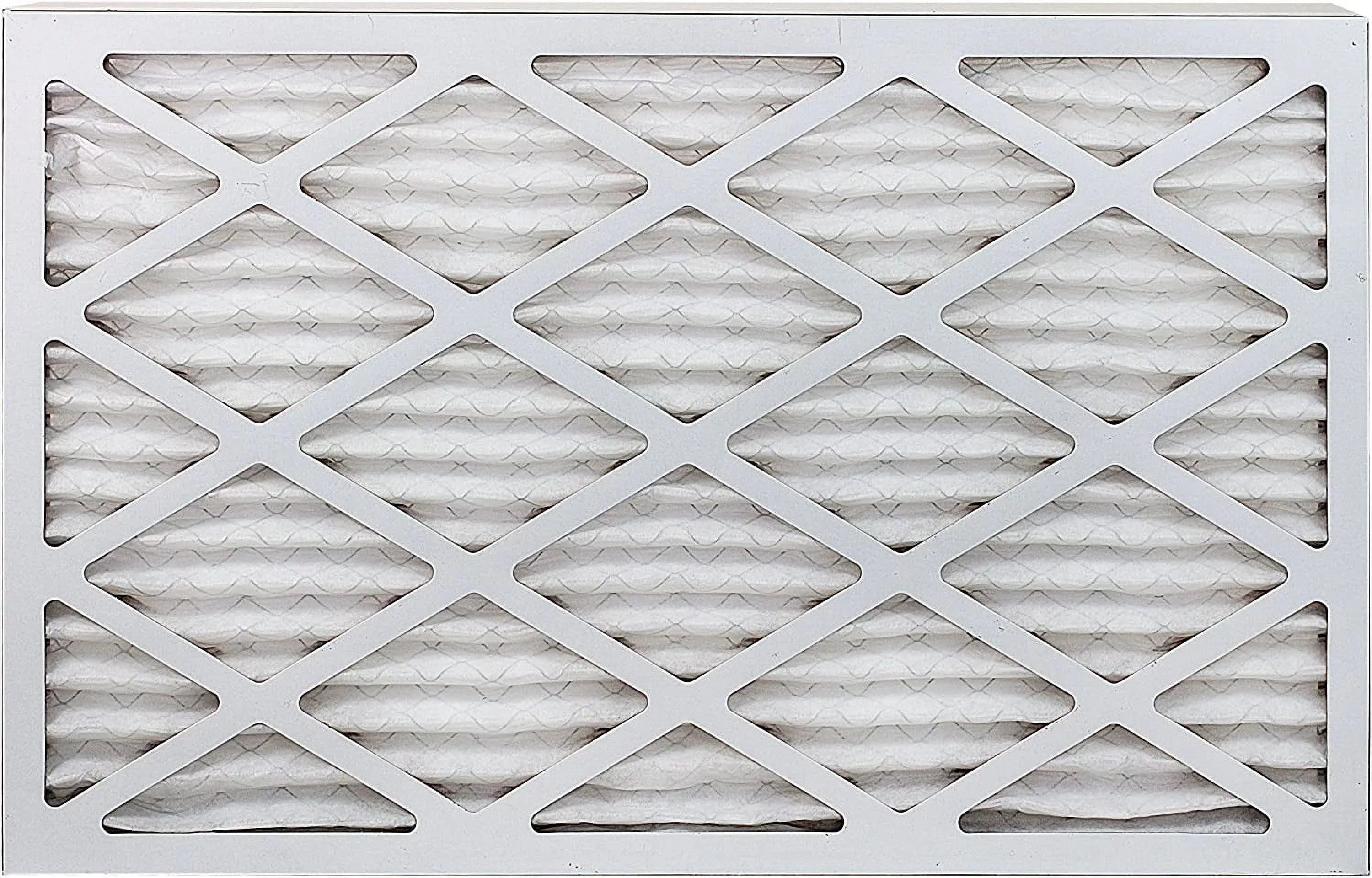 Filterbuy 10x24x1 MERV 8 Pleated HVAC AC Furnace Air Filters (4-Pack)