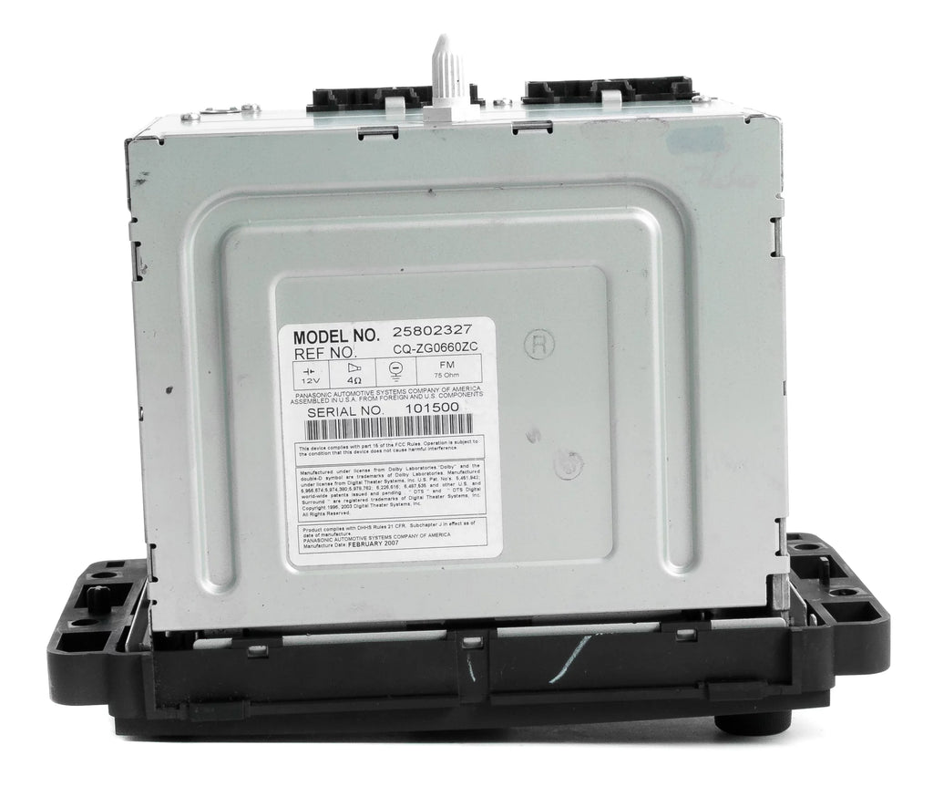 Restored 2007 Saturn Outlook OEM AM FM Radio MP3 DVD CD Player Auxiliary Input 25802327 (Refurbished)