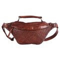 NM Never Mind Nmbgm148E Fanny Pack Vintage Handmade Genuine Cowhide Leather Women Bag Western Handbag Purse
