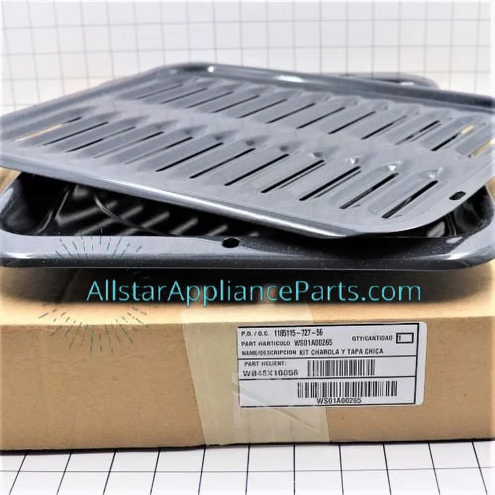 GE Range/Stove/Oven Broil Pan Set, WB48X10056