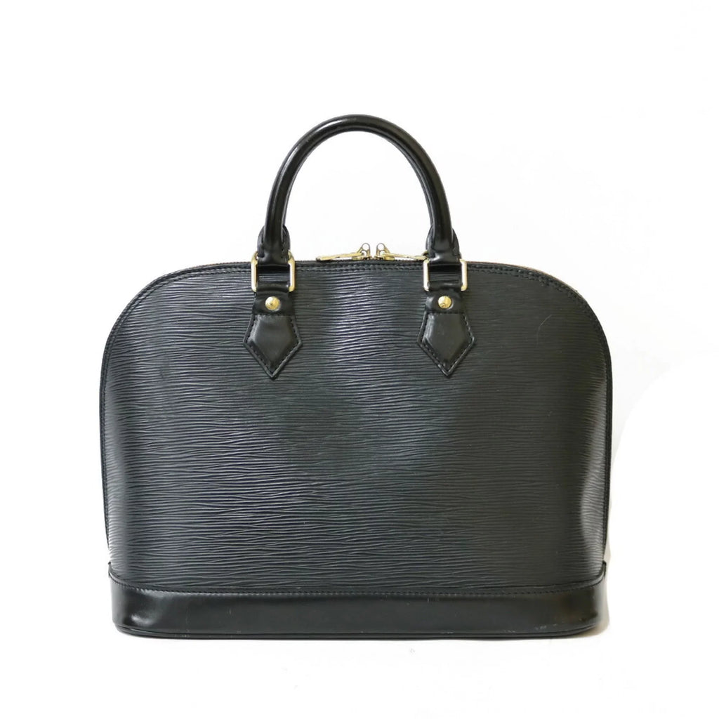 Pre-Owned LOUIS VUITTON Louis Vuitton Handbag Epi Arma M52142 Black Noir Ladies Leather (Fair)