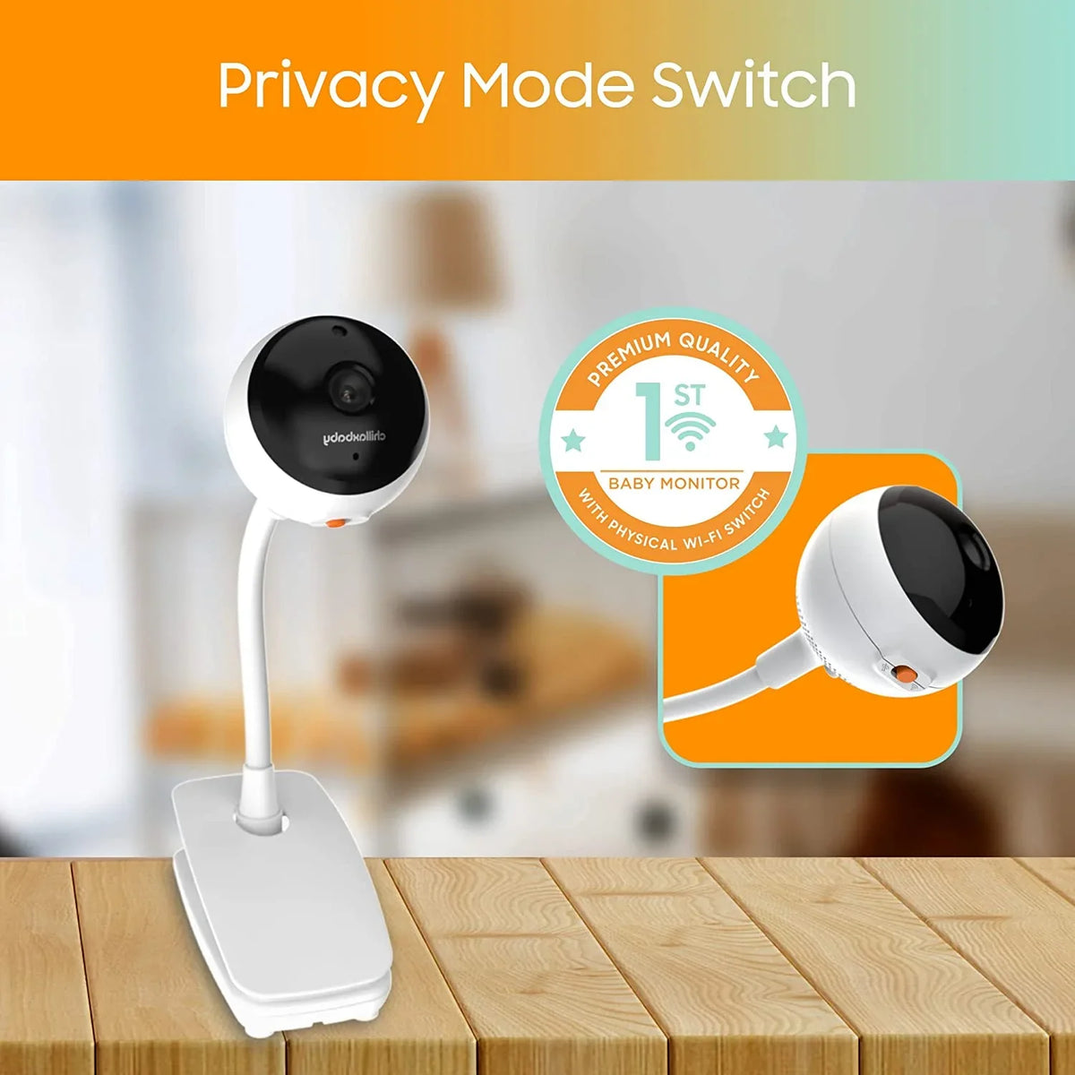 CHILLAX Giraffe Pro Smart Baby Monitor Full HD WiFi Camera 2-Way Audio Night Vision by HogoR