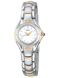 Seiko Women's SXGJ76 Reflections White Dial Two Tone Steel Diamond Watch