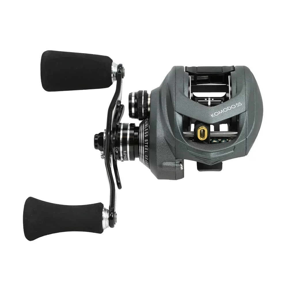 Okuma Komodo SS 200-Size Left Handed 7.3:1 Ratio Lowprofile Baitcast Fishing Reel
