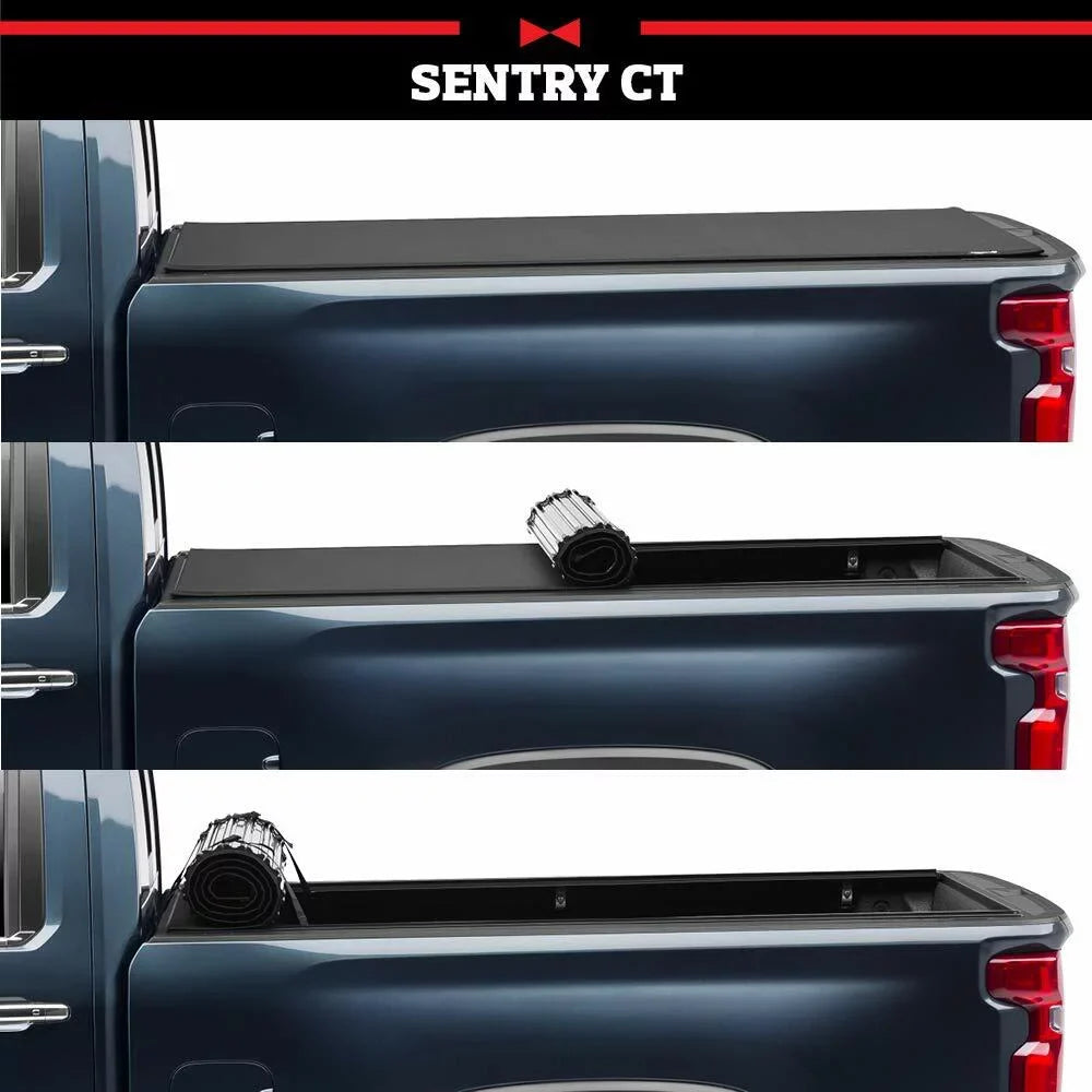 Truxedo Sentry Ct Hard Rolling Truck Bed Tonneau Cover | 1594716 | Compatible with 2022 Ford Maverick 4' 6" Bed (54.4")