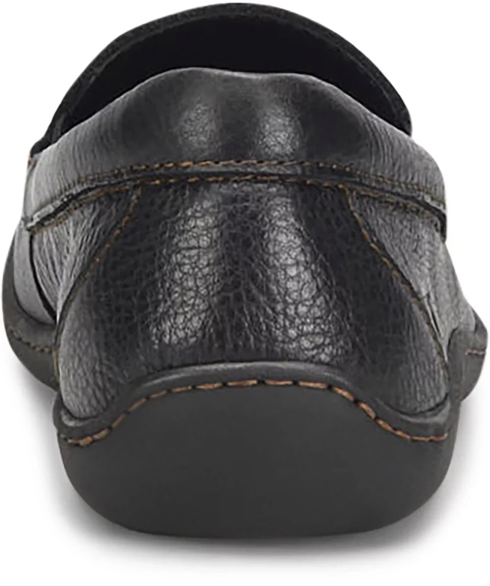 Born Mens Brompton II Slip-On Black - BM0010703 BLACK