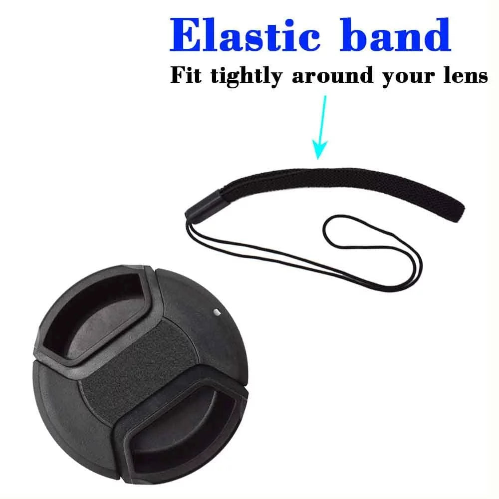 40.5mm Snap-on Lens Cap Cover with Keeper for Sony E-Mount 16-50mm F3.5-5.6 Lens for Sony Alpha a6600 a6500 a6400 a6300