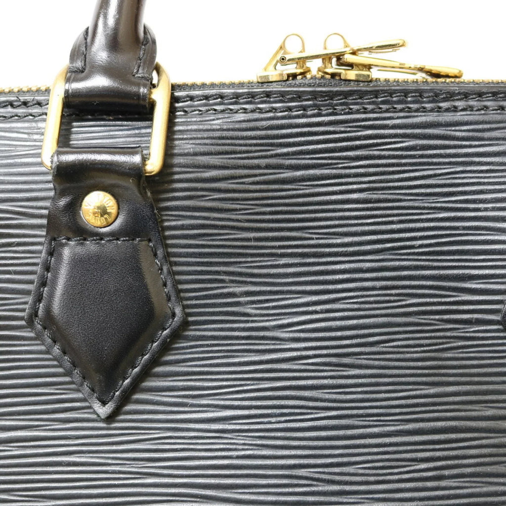 Pre-Owned LOUIS VUITTON Louis Vuitton Handbag Epi Arma M52142 Black Noir Ladies Leather (Fair)