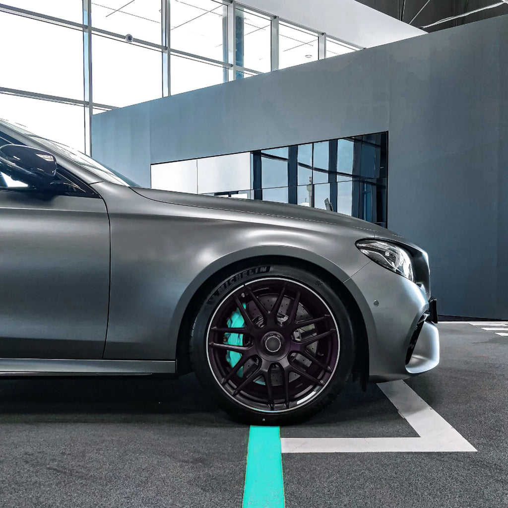 ERA Paints Teal Brake Caliper Coating Kit With Omni-Curing Catalyst - 2K Aerosol High Gloss Chemical Resistant and Extremely Durable Against Color Fade and Brake Fluid