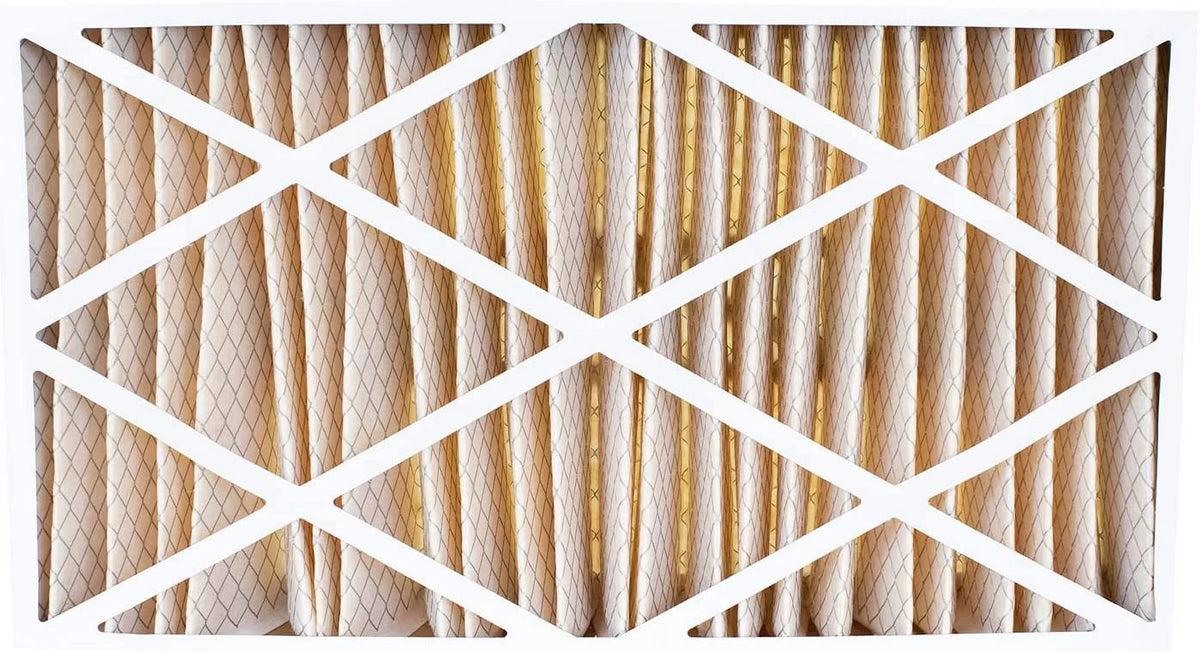 Filterbuy 14.5x27x5 MERV 11 Pleated HVAC AC Furnace Air Filters for Trane, American Standard, Honeywell, and Accumulair (2-Pack)