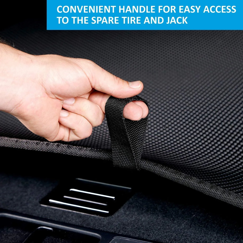 CLIM ART Cargo Liner for Toyota 4Runner 2010-2021 Custom Fit Trunk Mat, with Honeycomb Dirtproof & Waterproof Technology - All-Climate, Heavy Duty, Anti-Slip Cargo Liner, Luggage - FL01110148