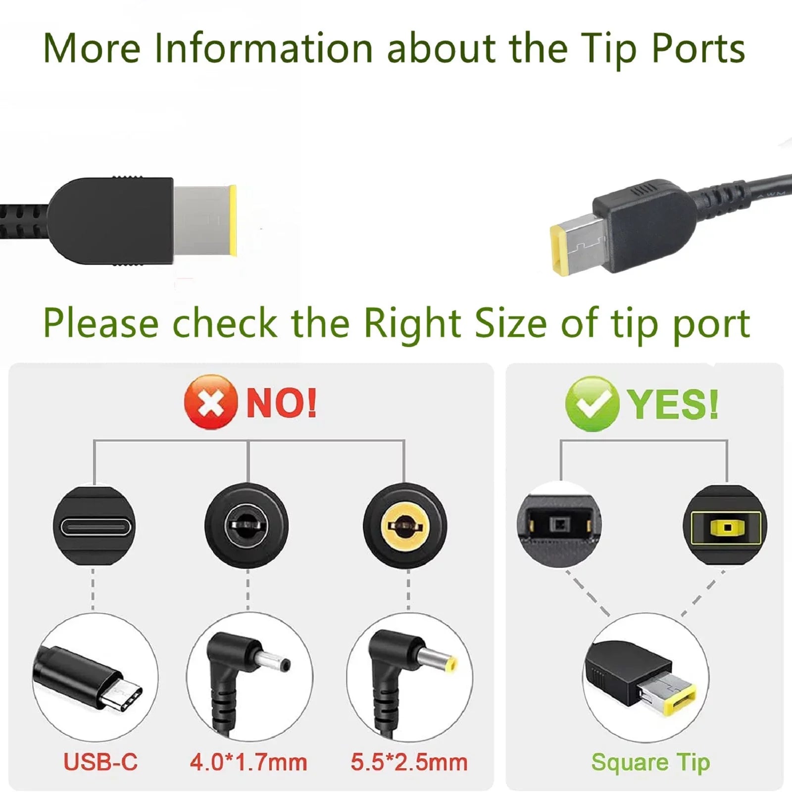 K-MAINS 135W AC Adapter Charger Replacement for ThinkPad T440P T540P ADL135NDC3A Power Cord