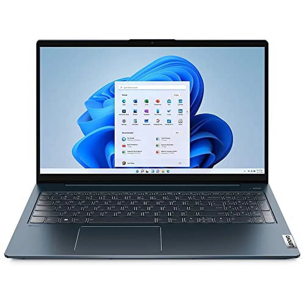 2022 IdeaPad 5i Laptop 15.6'' FHD IPS Touchscreen 12th Intel i7-1255U 10-Core Iris Xe Graphics 12GB DDR4 512GB SSD WiFi 6 Windows 11 Home w/ RATZK 32GB USB, Stone Blue (82SF0009US)