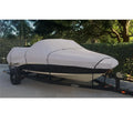 BOAT COVER Compatible for DELTA/GREGOR EAGLE 16 TC O/B 96 STORAGE, TRAVEL, LIFT