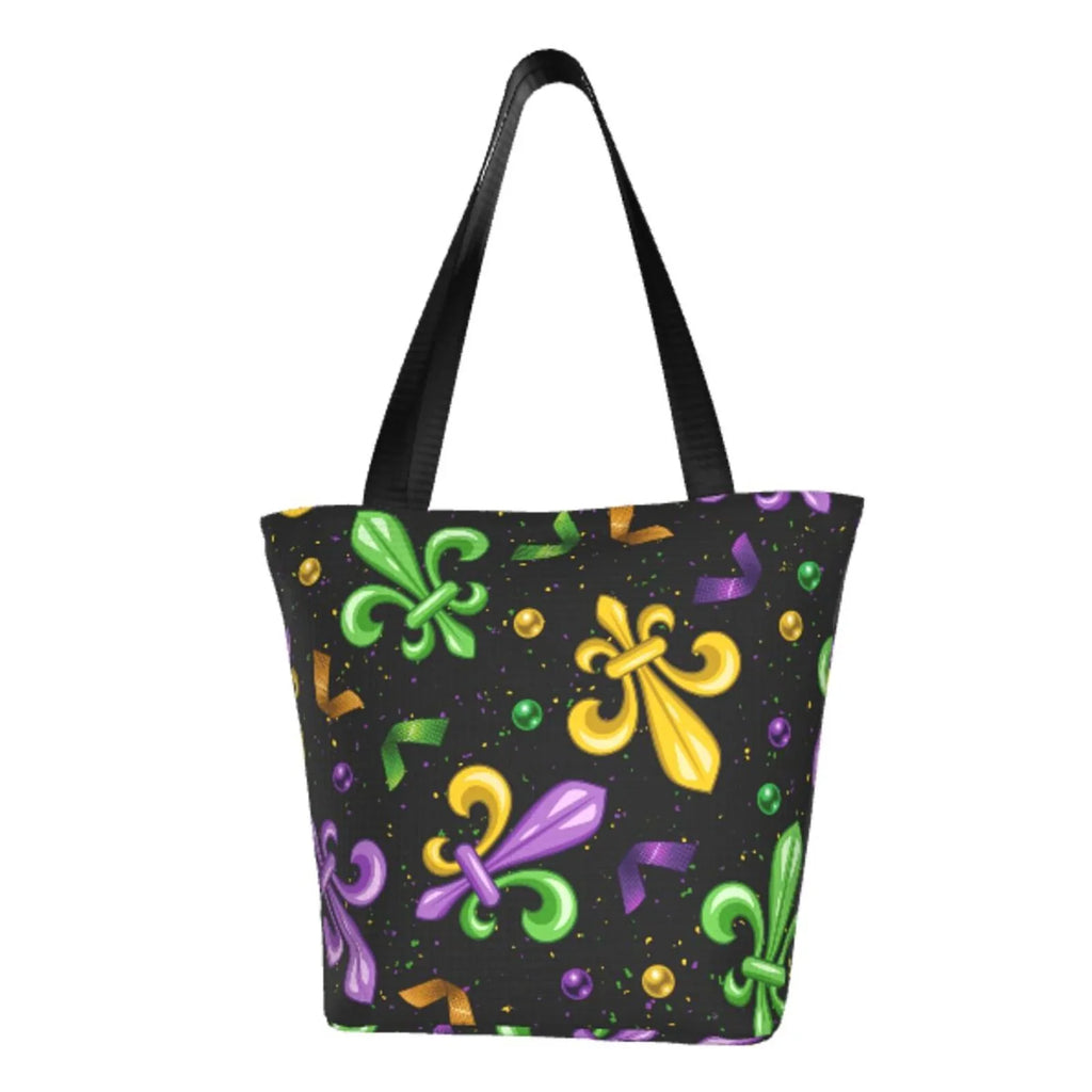 Lukts Mardi Gras Carnival4 Tote Bag,Shoulder Bag Women'S Hobos Handbags Large Capacity Shopping Bag