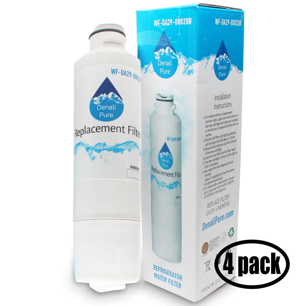 3-Pack Replacement for Samsung RF31FMESBSR Refrigerator Water Filter - Compatible with Samsung DA29-00020B, DA29-00020A, HAF-CIN Fridge Water Filter Cartridge