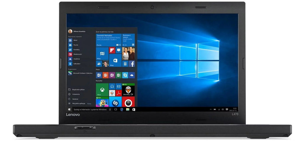 Restored Thinkpad L470 W10Dg 14" Laptop Intel Core i5 2.40 GHz 8GB 250 GB W10P (Refurbished)