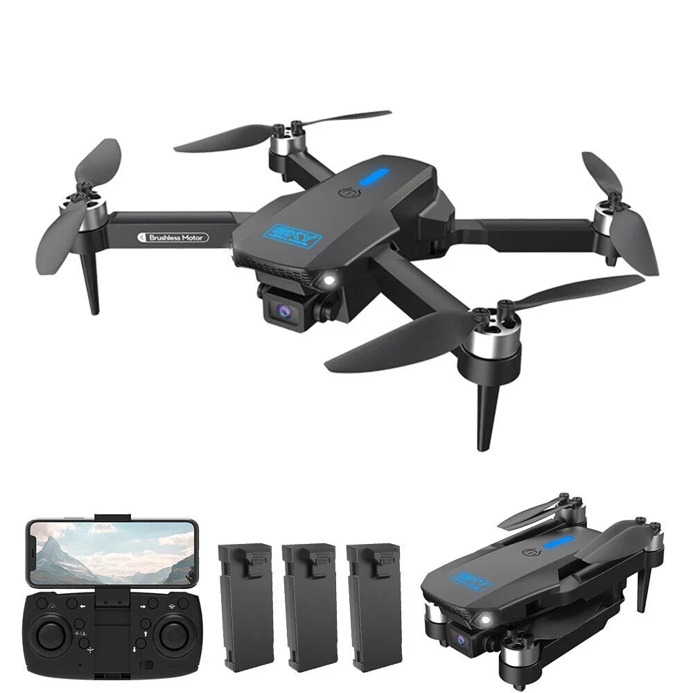JahyShow AirMaster E88Max - 4K HD Camera RC Drone - WiFi FPV, Foldable Quadcopter, Long Range