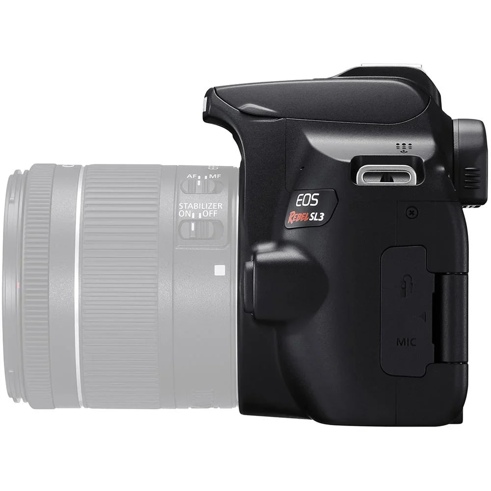 Canon Rebel SL3 DSLR Camera (Body + Canon Bag + Sandisk 64GB Card + Care Kit