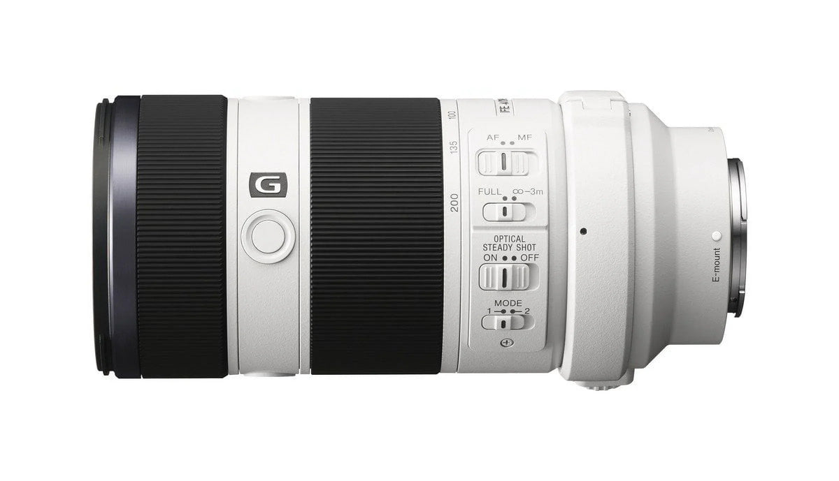 Sony SEL70200G FE 70-200mm F4 G OSS E-mount Full Frame Interchangeable Lens - International Version (No Warranty)