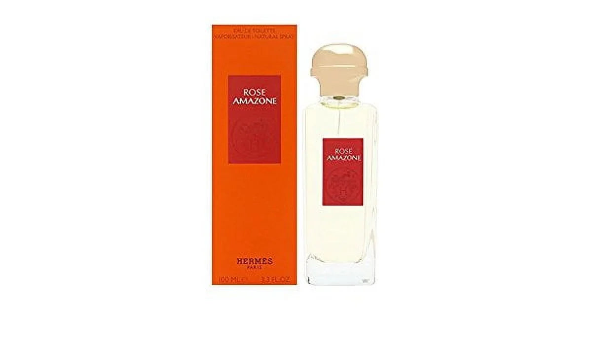 Rose Amazone by Hermes Eau De Toilette Spray 3.3 oz for Women
