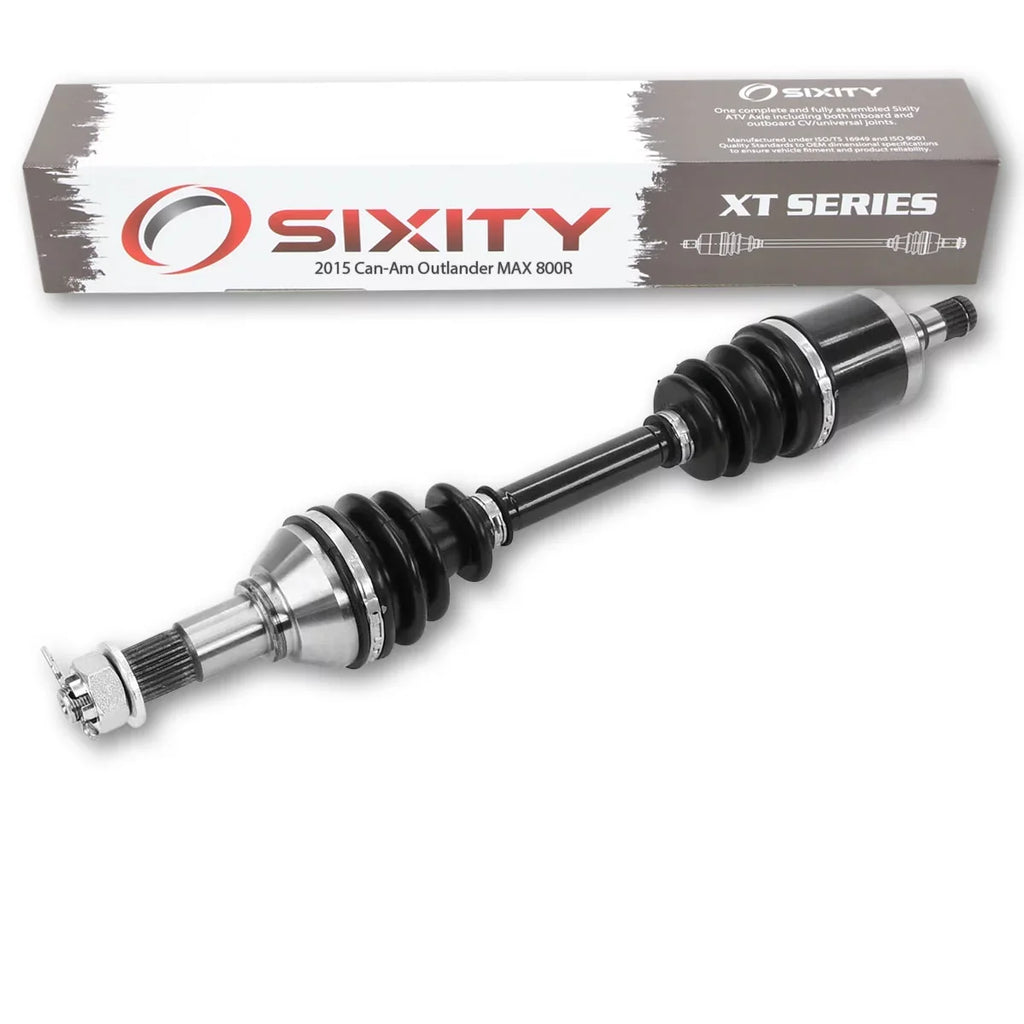 Sixity XT Front Left Axle compatible with Can-Am Outlander MAX 800R 2015 - EFI STD 4X4