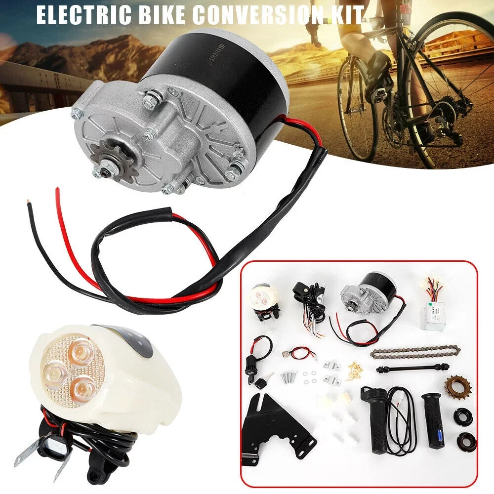 E-Bike Conversion Kit Electric Bicycle Motor Controller for 22''-29'' Bike 250W