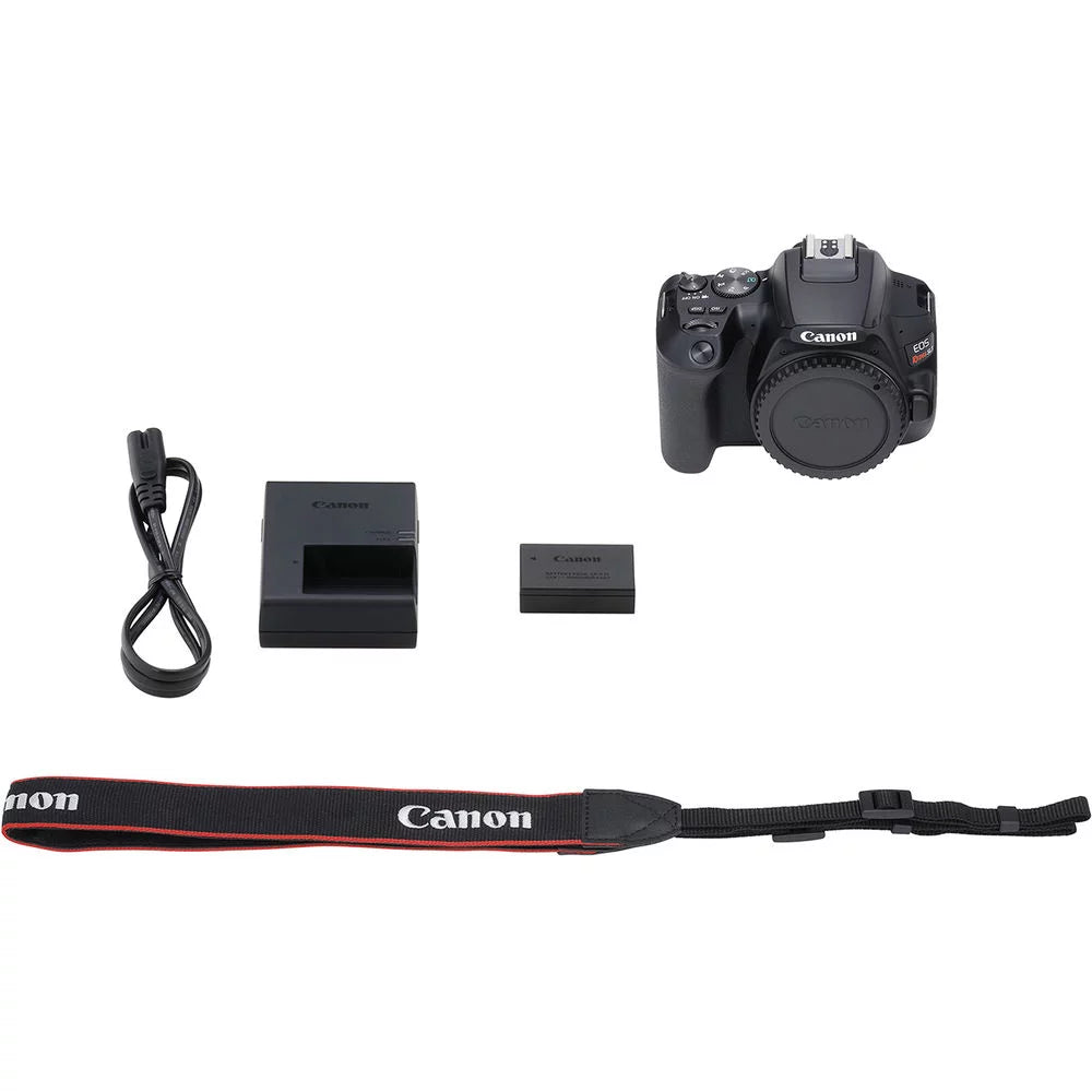 Canon Rebel SL3 DSLR Camera (Body + Canon Bag + Sandisk 64GB Card + Care Kit