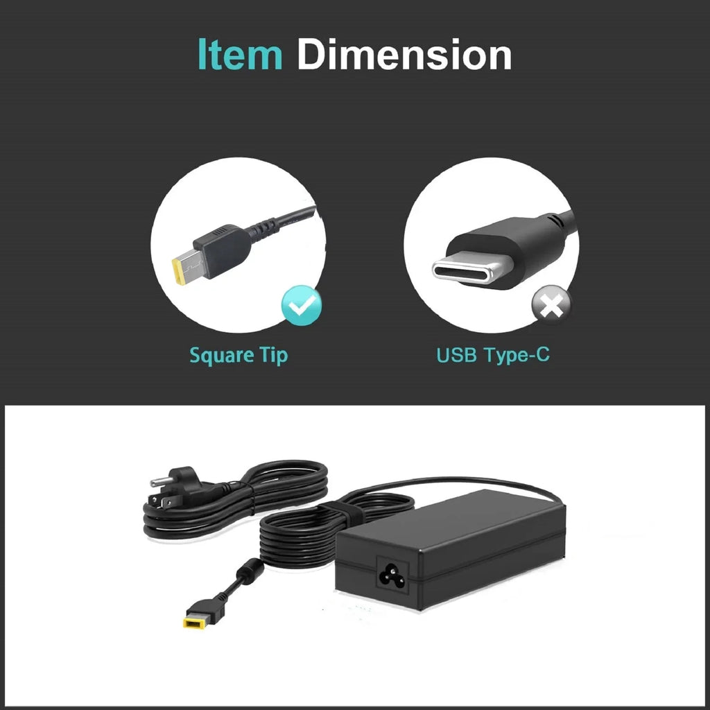K-MAINS 135W AC Adapter Charger Replacement for ThinkPad T440P T540P ADL135NDC3A Power Cord