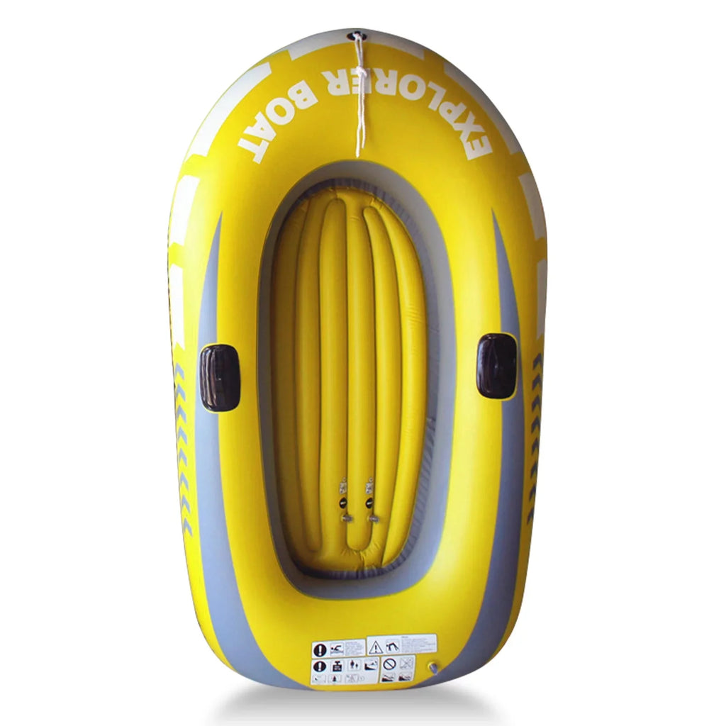 Air-filled Boat Fishing Boat for 1 Adult & 1 Child Summer Fun Boat Canoe Kayak