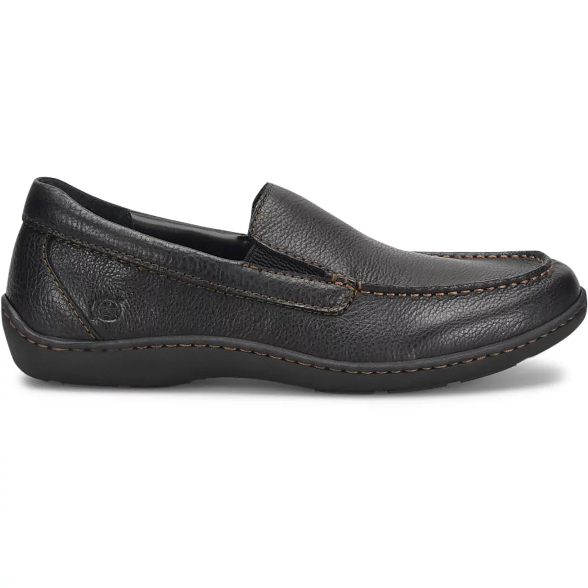 Born Mens Brompton II Slip-On Black - BM0010703 BLACK