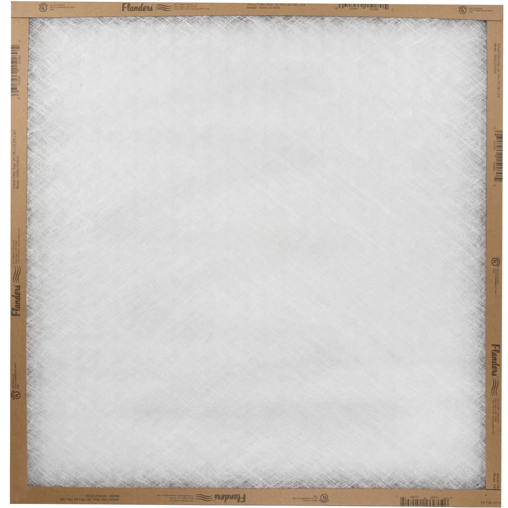 AAF Flanders EZ Flow II (1 Filter), 25" x 25" x 1" Flat Panel Furnace Air Filter