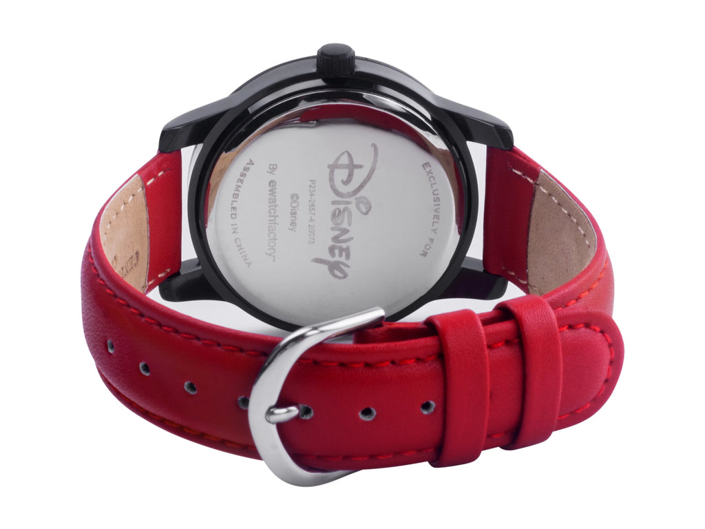 Disney Villains Cruella De Vil Women's Black Alloy Watch, 1-Pack