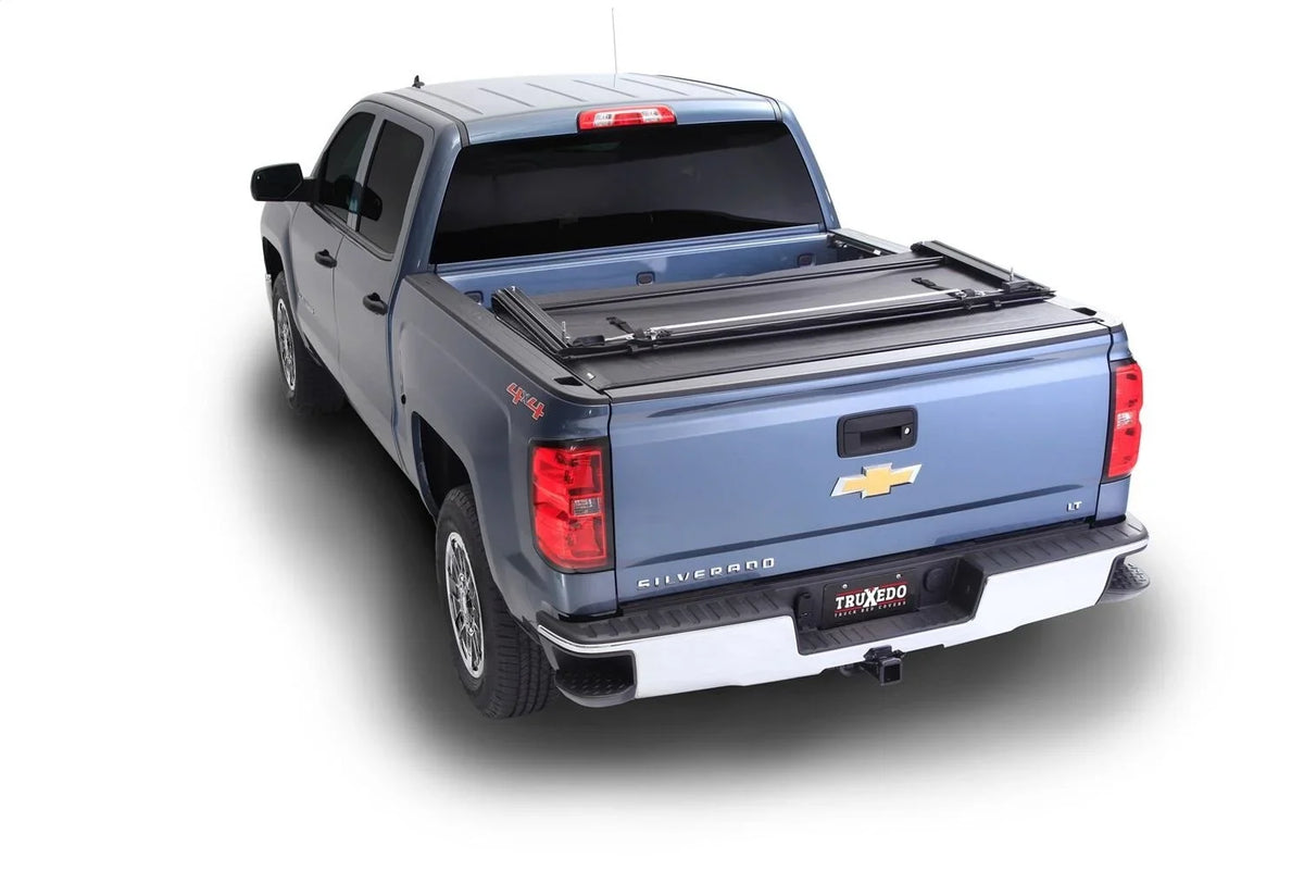 Truxedo Deuce Hybrid Truck Bed Tonneau Cover | 771201 | Compatible with 2007-2013 Chevy/GMC Silverado/Sierra 1500, 2007-14 2500/3500Hd W/Track System 6' 7" Bed (78.7")