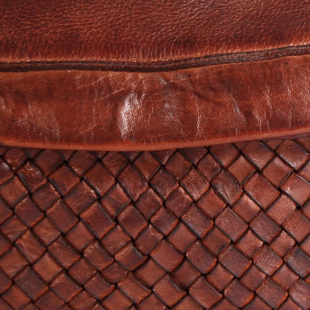NM Never Mind Nmbgm148E Fanny Pack Vintage Handmade Genuine Cowhide Leather Women Bag Western Handbag Purse