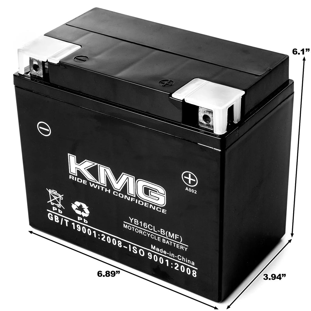 KMG 12 Volts 9Ah Replacement Battery Compatible with Kawasaki (Jet Ski) JL650 SC 1991-1995