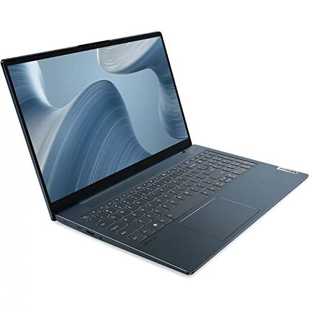 2022 IdeaPad 5i Laptop 15.6'' FHD IPS Touchscreen 12th Intel i7-1255U 10-Core Iris Xe Graphics 12GB DDR4 512GB SSD WiFi 6 Windows 11 Home w/ RATZK 32GB USB, Stone Blue (82SF0009US)