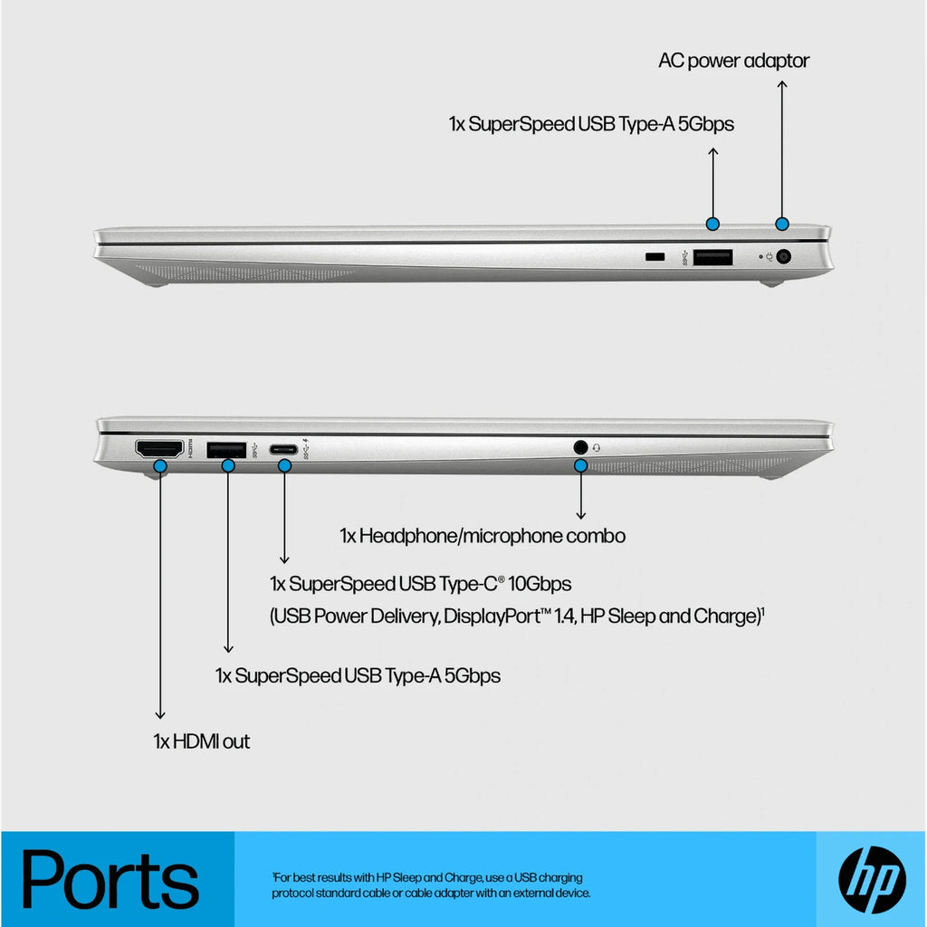 2023 Pavilion 15 Business Laptop[Windows 11 Pro], 15.6 FHD Display, 13th Gen Intel 10-Core i7-1355U up to 5.0Ghz,32GB RAM, 1TB PCIe SSD, Intel Iris Xe Graphics, Numeric Pad, Wi-Fi 6, 5.3 Wireless